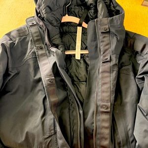 lululemon athletica Black Ski Jacket